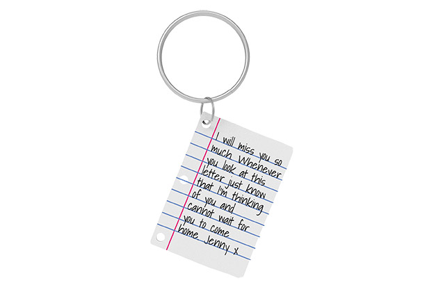 DIY Schlüsselanhänger “kleiner Brief” von pikkii – Speziellities